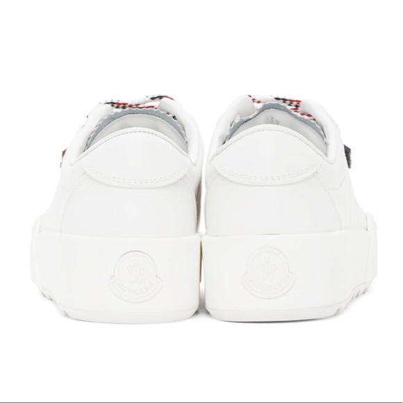 New Rare Moncler white Promyx sneakers 40 made in Italy.  Sold out everywhere. - Picture 5 of 14